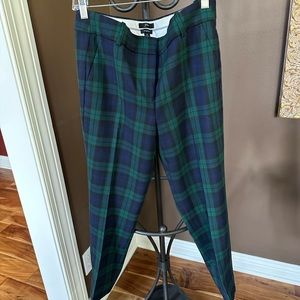 J. Crew Cameron Slim Cropped Pant in Italian Stretch wool.